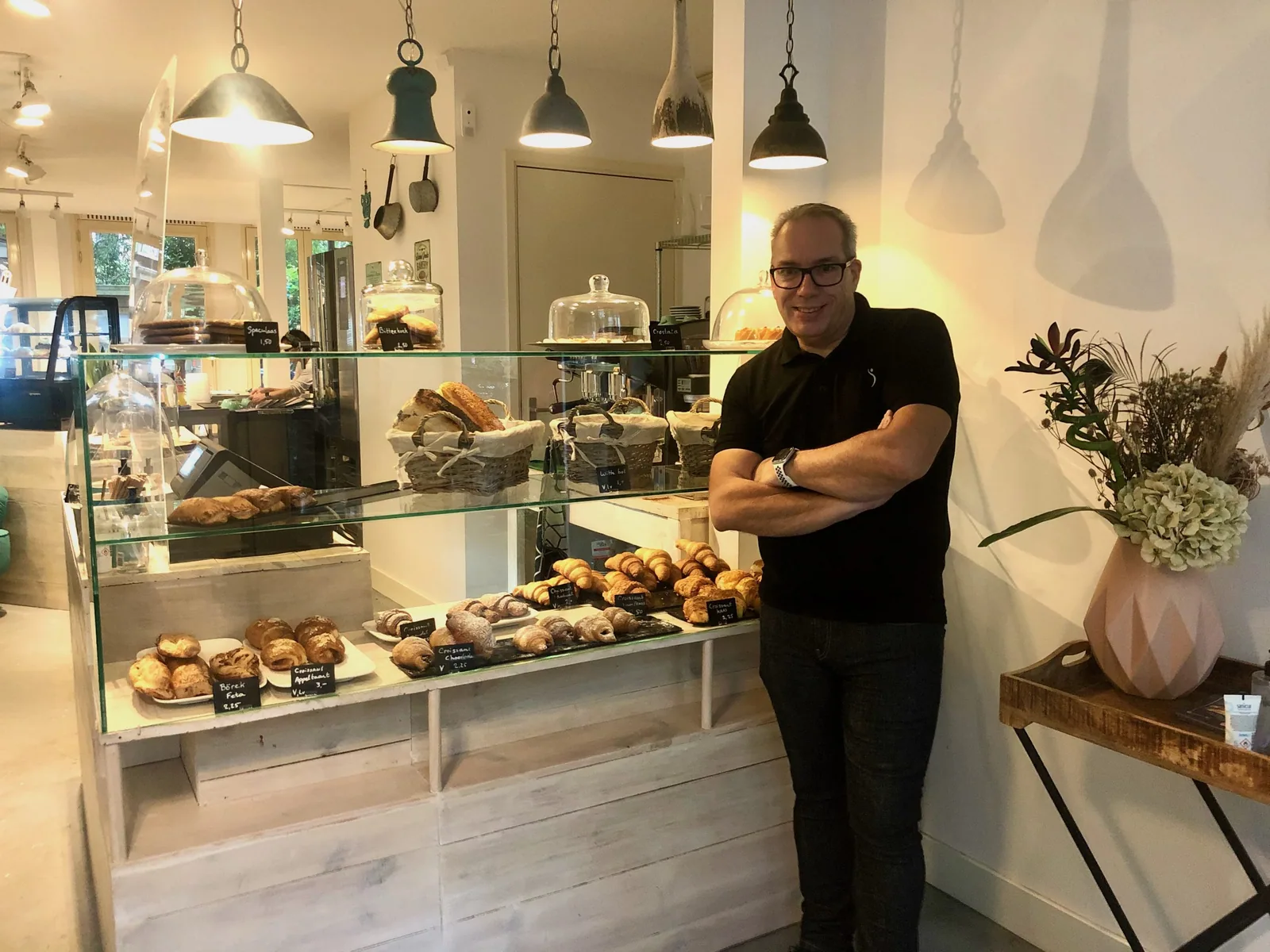 In onze bakkerij in Amsterdam