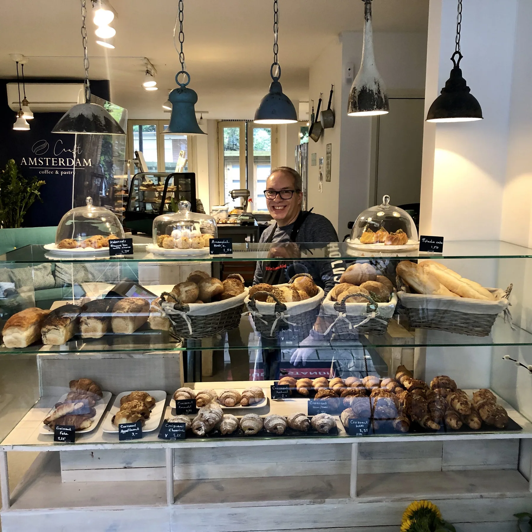 Onze bakkerij in Amsterdam