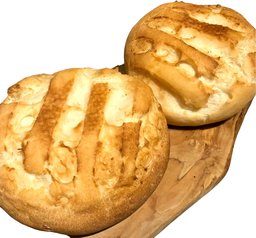 Wit brood (groot rond)