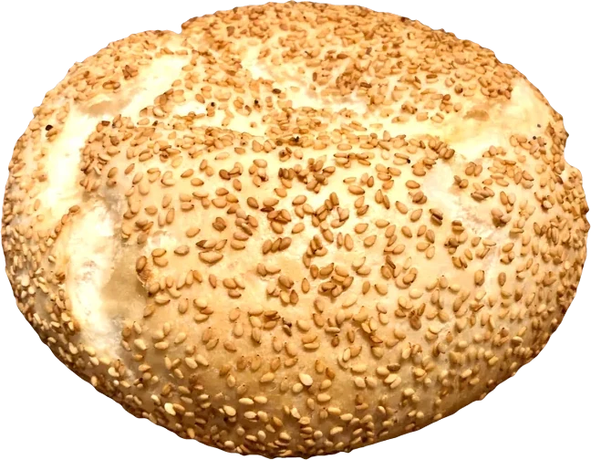 Wit brood sesam (groot rond)